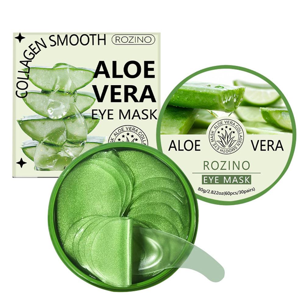60pcs Aloe Vera Collagen Eye M - огляд і ціна Collagen Under Eye Patches