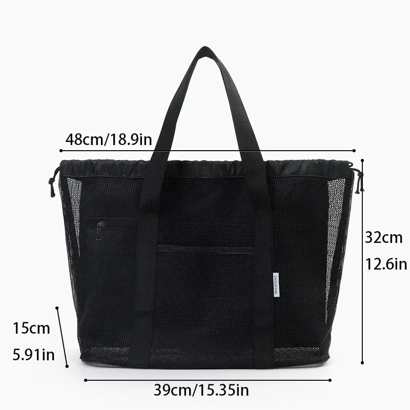 Large Capacity Beach Bag Drain - огляд і ціна Makeup