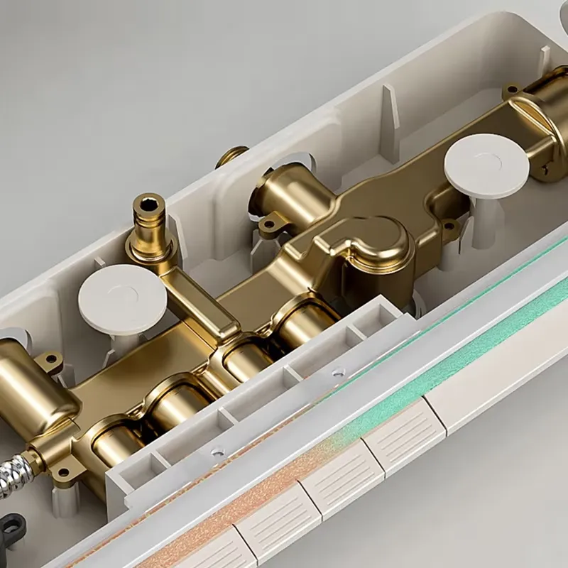 Brass Digital Waterfall Shower - огляд і ціна Massage