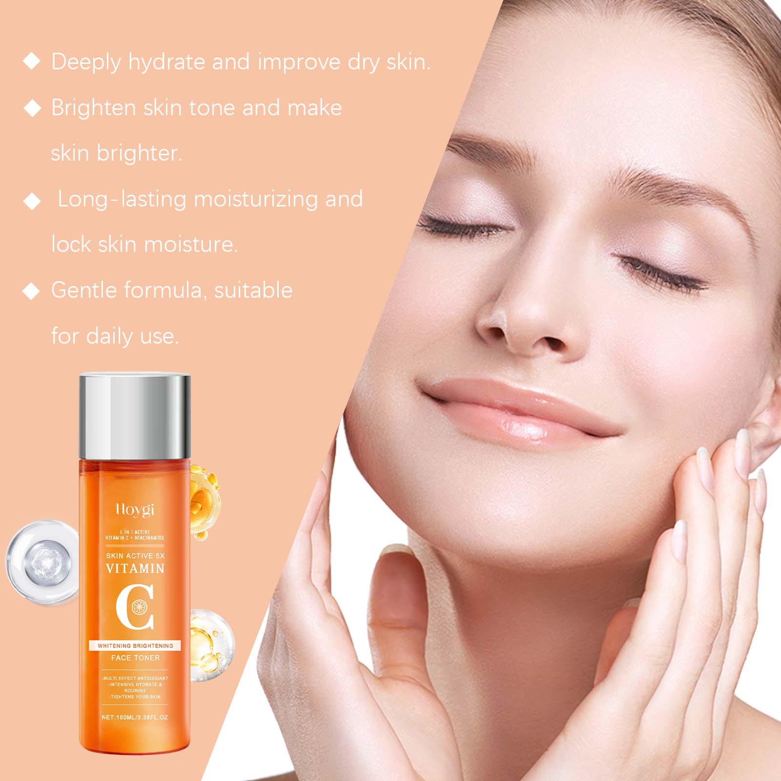 Vitamin C Hydrating Toner Mois - огляд і ціна Niacinamide Pore Shrinking Essence