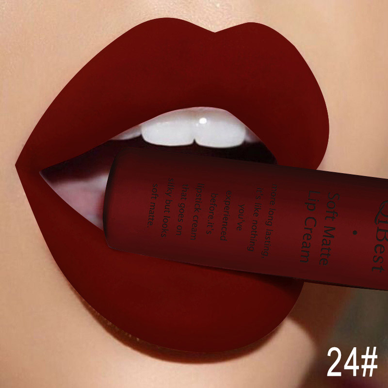 QIBEST Sexy Velvet Matte Lip G - огляд і ціна Matte Velvet Lip Tint Long Lasting
