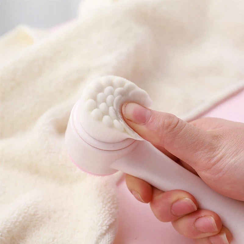 3D Double-sided Manual Facial  - огляд і ціна Silicone Face Scrubber Electric