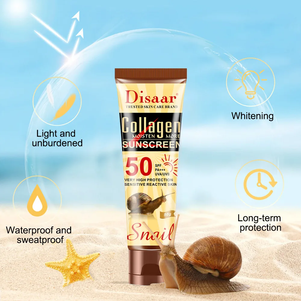 Disaar Bone Collagen Sunscreen - огляд і ціна Spf 50 Waterproof Sunscreen
