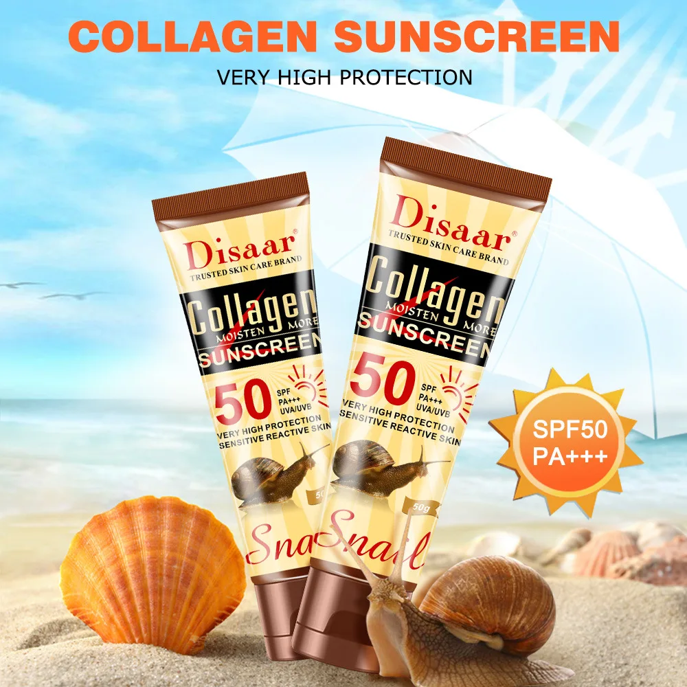 Disaar Bone Collagen Sunscreen - огляд і ціна Spf 50 Waterproof Sunscreen