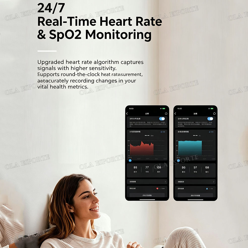New Touch Control Smart Ring E - огляд і ціна Health Monitors