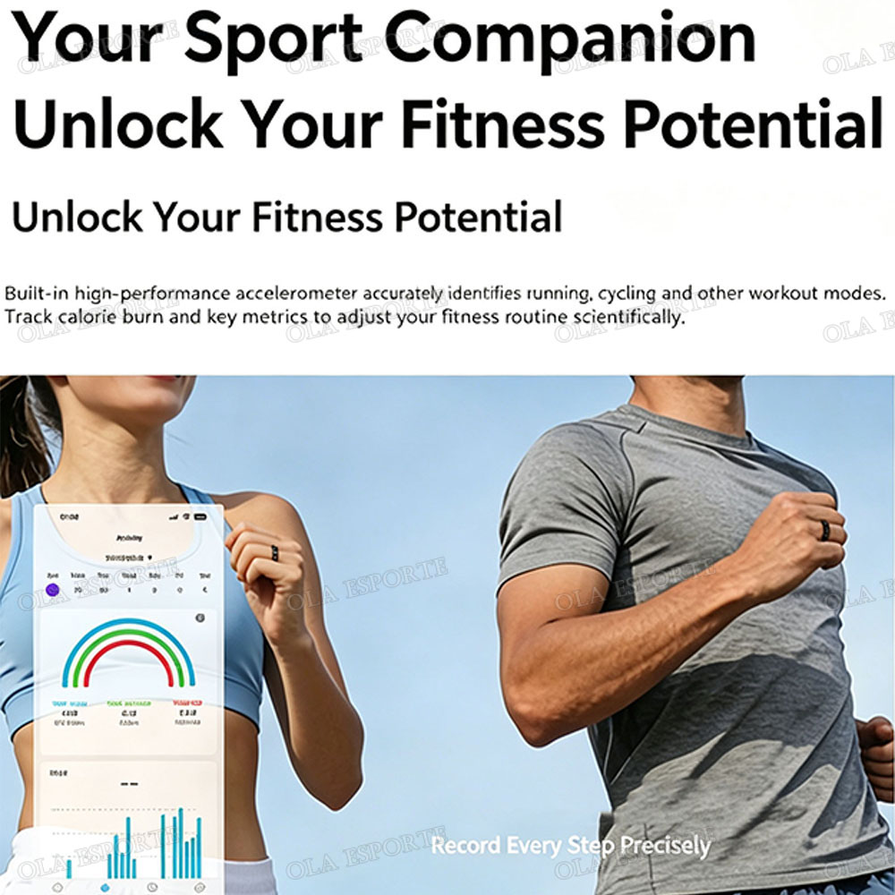 New Touch Control Smart Ring E - огляд і ціна Health Monitors