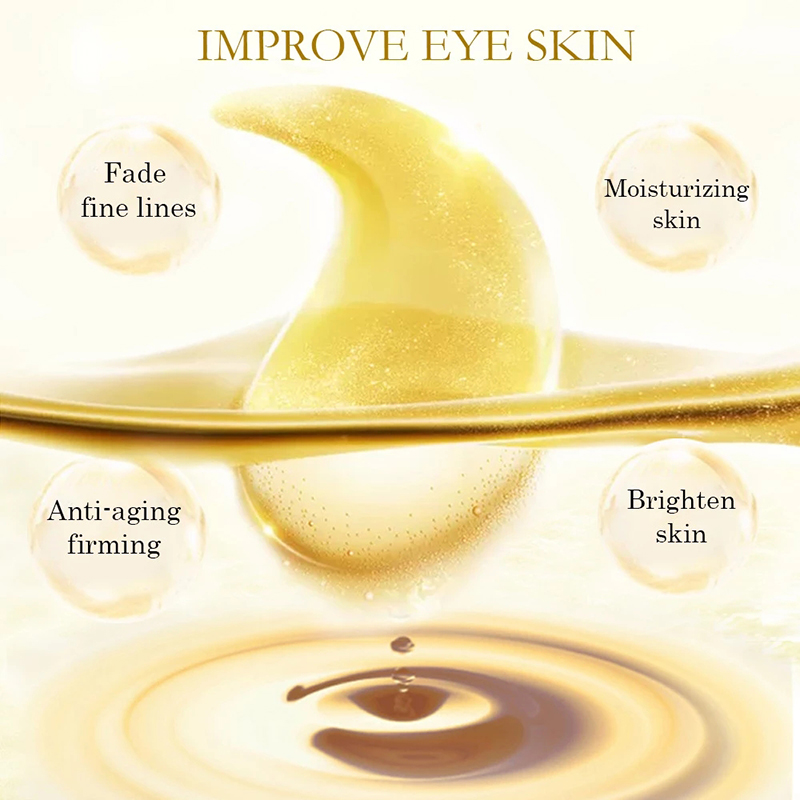 5/10/20/30 Pairs Crystal Gold  - огляд і ціна Collagen Under Eye Patches