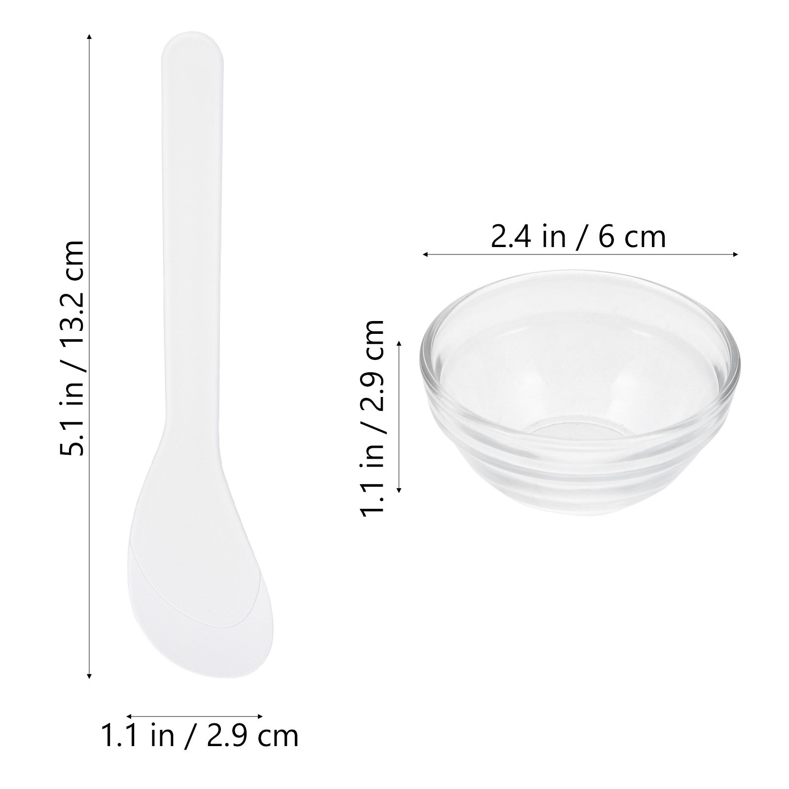 1Set Essential Oil Bowl Glass  - огляд і ціна Hair Care