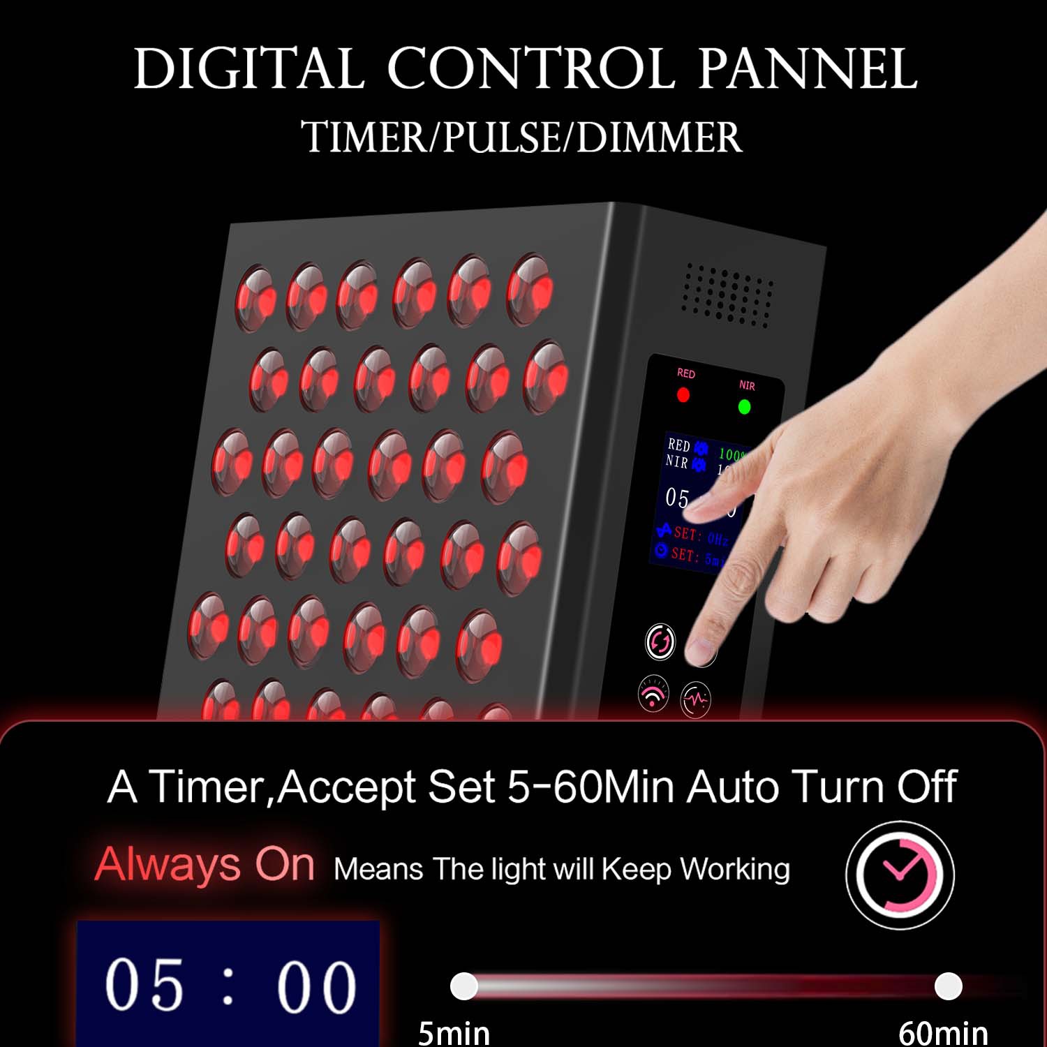 Double Chip Timing Led Red Lig - огляд і ціна Led Light Therapy Face Mask