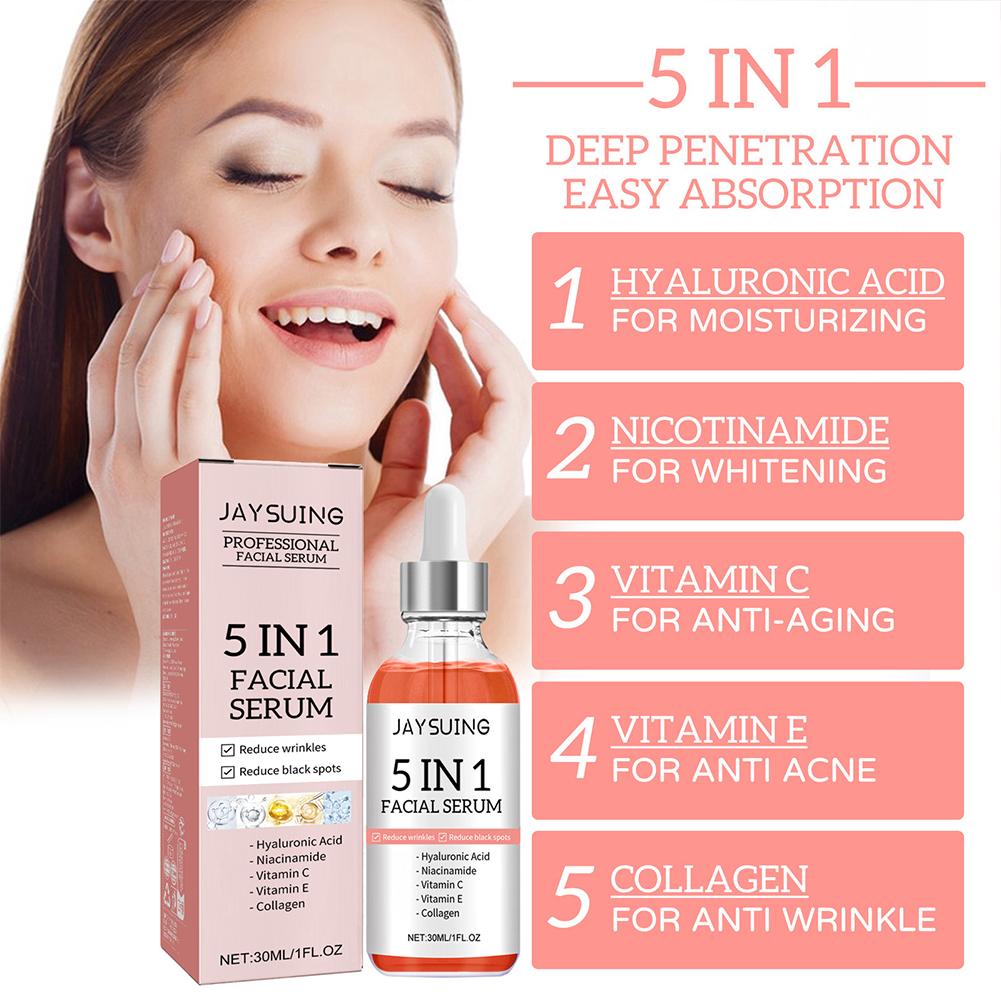 5-in-1 Vitamin C & Hyaluronic  - огляд і ціна Niacinamide Pore Shrinking Essence