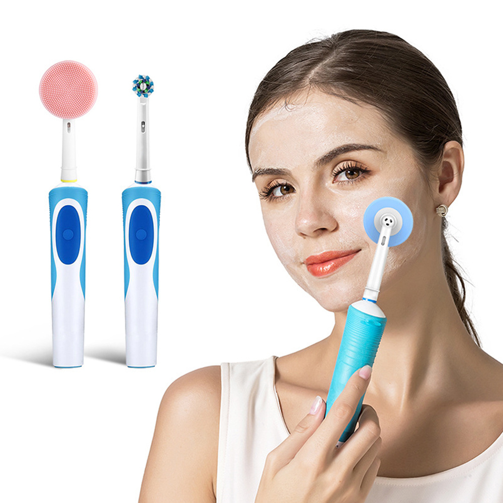 Facial Cleansing Brush Replace - огляд і ціна Silicone Face Scrubber Electric