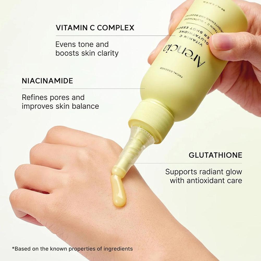 Arencia Vitamin C Glutathione  - огляд і ціна Niacinamide Pore Shrinking Essence