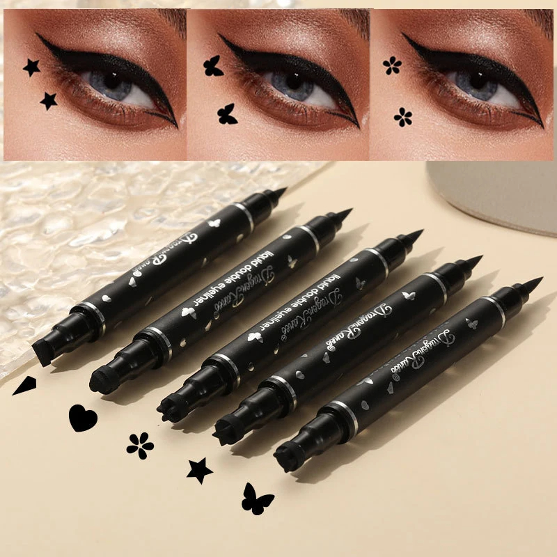 2 IN 1 Butterfly Seal Eyeliner - огляд і ціна Waterproof Liquid Eyeliner Pen