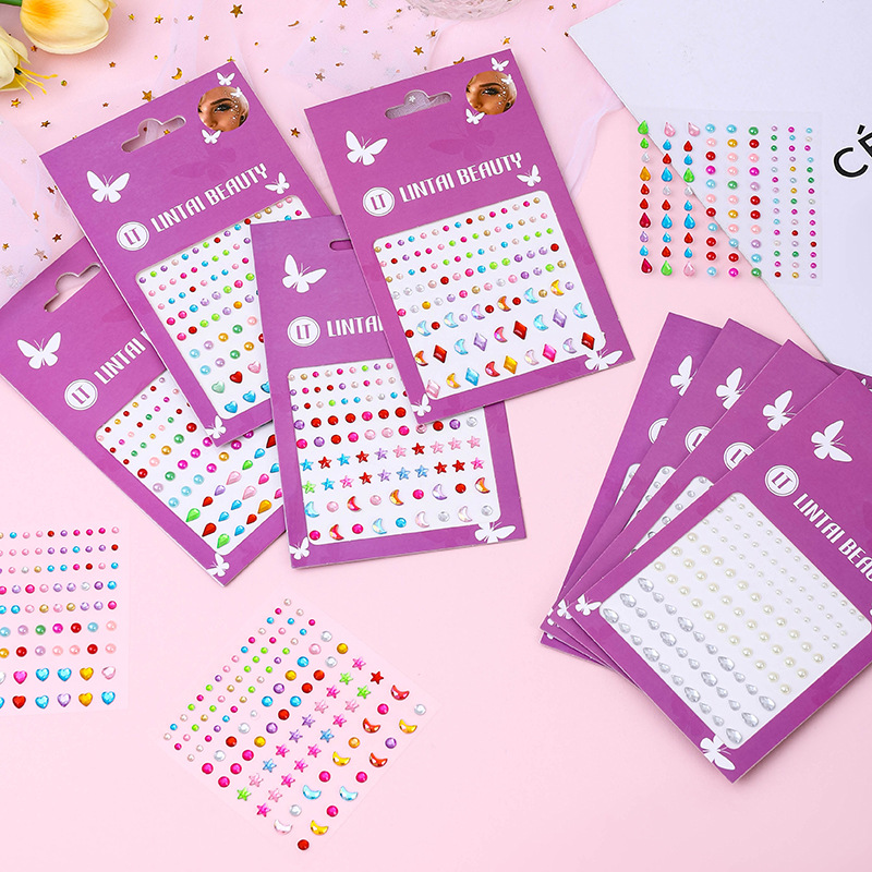Hot Selling Face Gems Stickers - огляд і ціна Nail Art