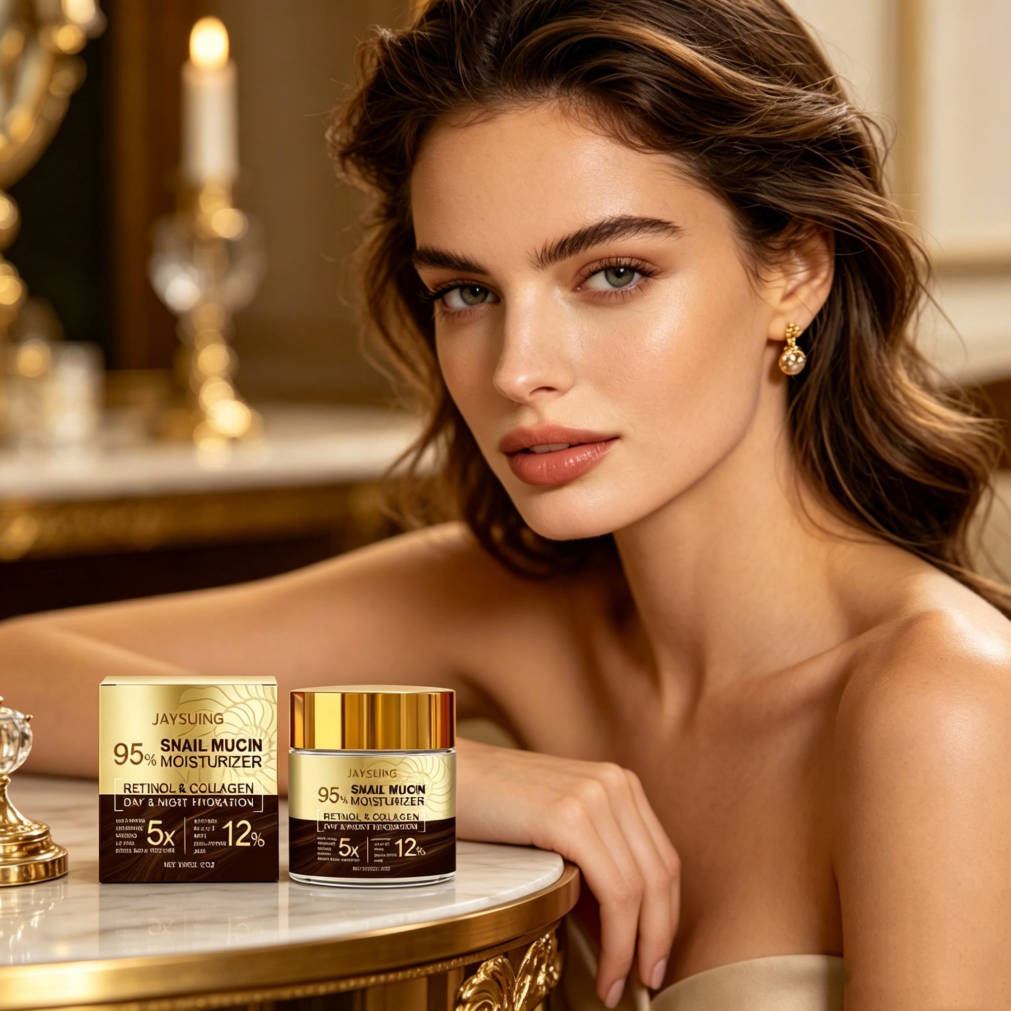 95% Snail Mucin Moisturizer Co - огляд і ціна Retinol Anti Wrinkle Cream
