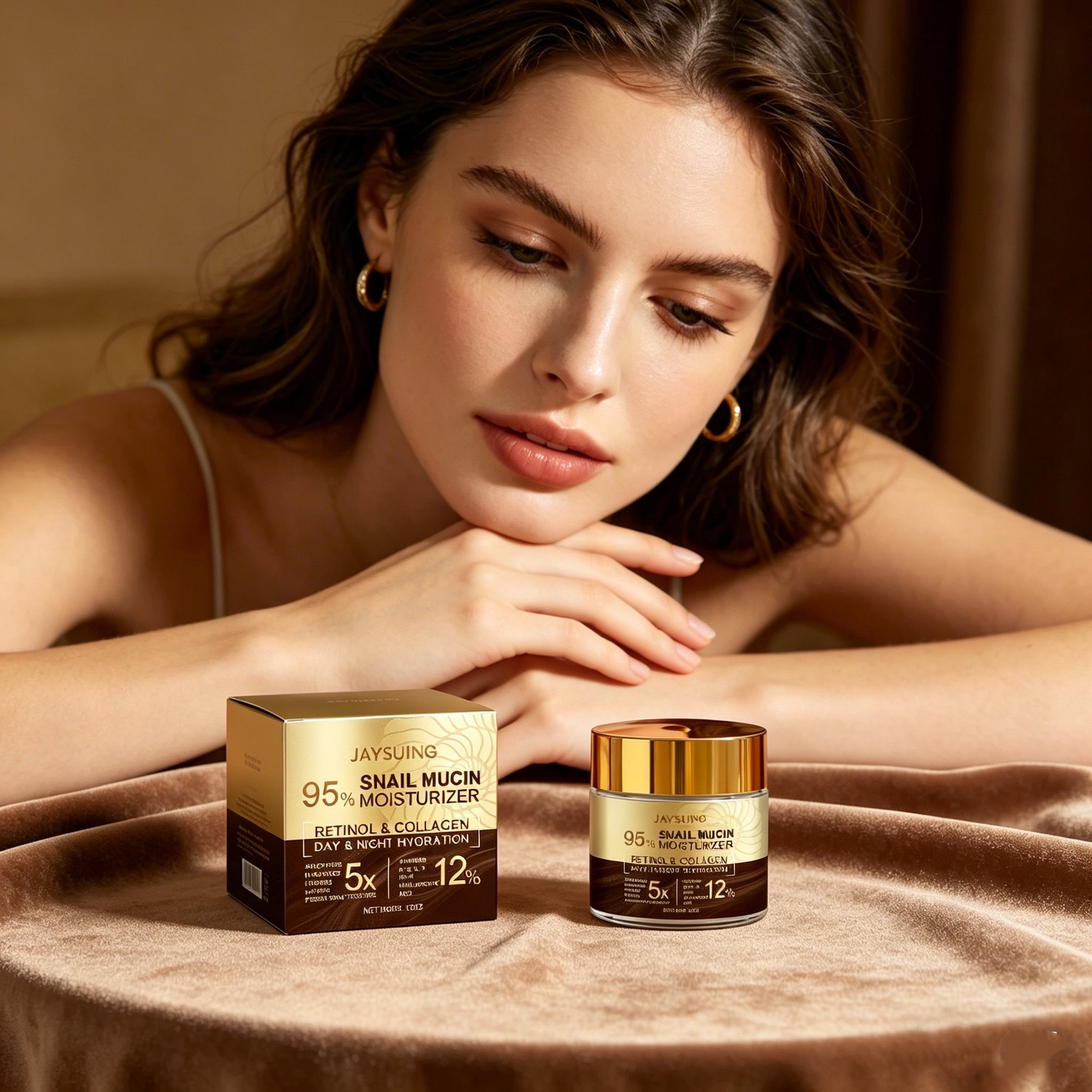 95% Snail Mucin Moisturizer Co - огляд і ціна Retinol Anti Wrinkle Cream
