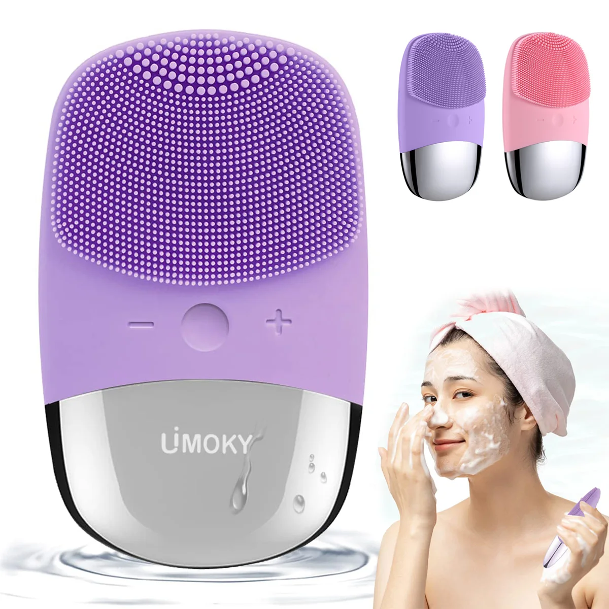 Facial Electric Silicone Clean - огляд і ціна Silicone Face Scrubber Electric