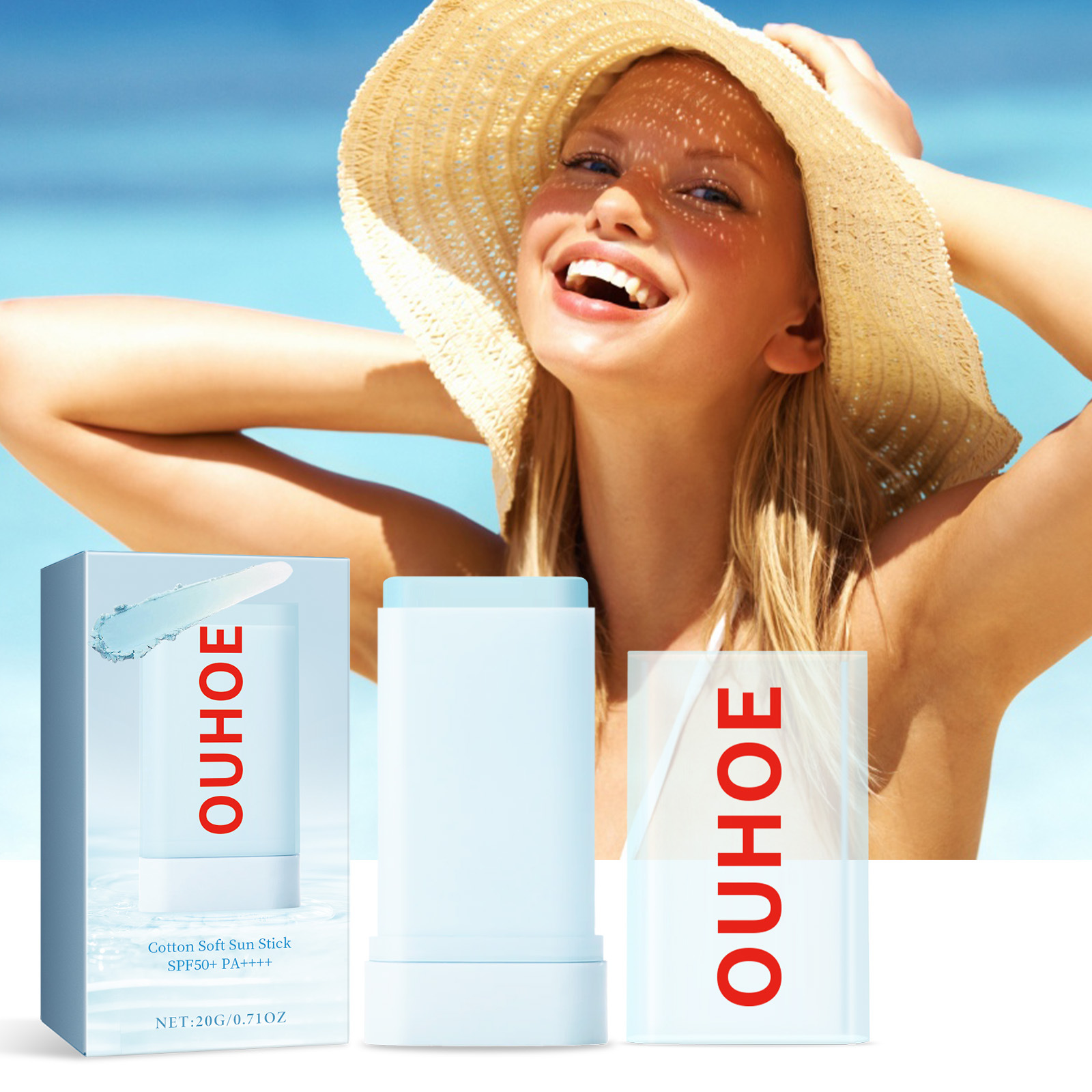 OUHOE UV Protection Cream Spf  - огляд і ціна Spf 50 Waterproof Sunscreen