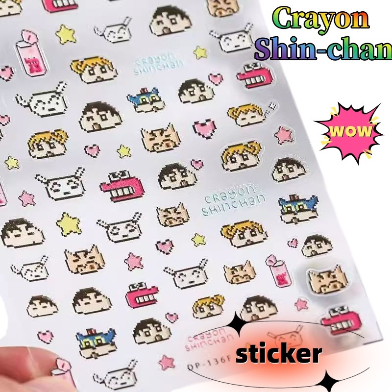 Crayon Shin-chan Creative Pape - огляд і ціна Nail Art