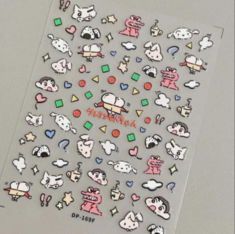 Crayon Shin-chan Creative Pape - огляд і ціна Nail Art