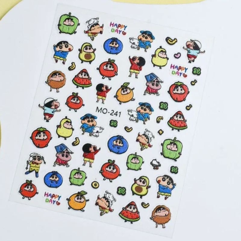Crayon Shin-chan Creative Pape - огляд і ціна Nail Art