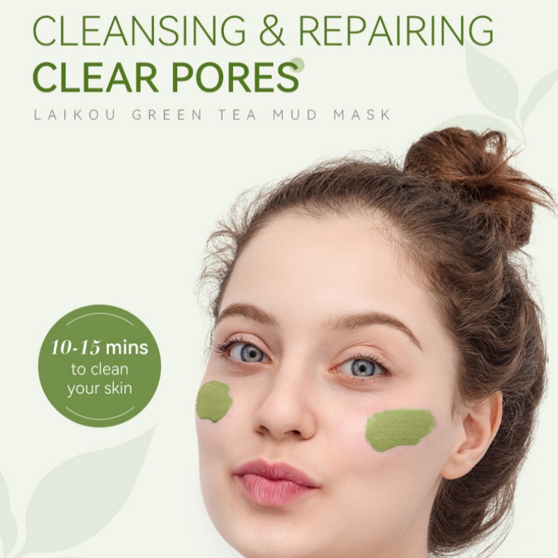 Green Tea Clay Mask 100g Skinc - огляд і ціна Green Tea Cleansing Clay Mask