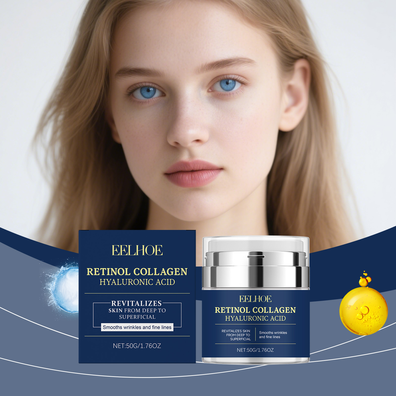 EELHOE Retinol Collagen Cream  - огляд і ціна Retinol Anti Wrinkle Cream