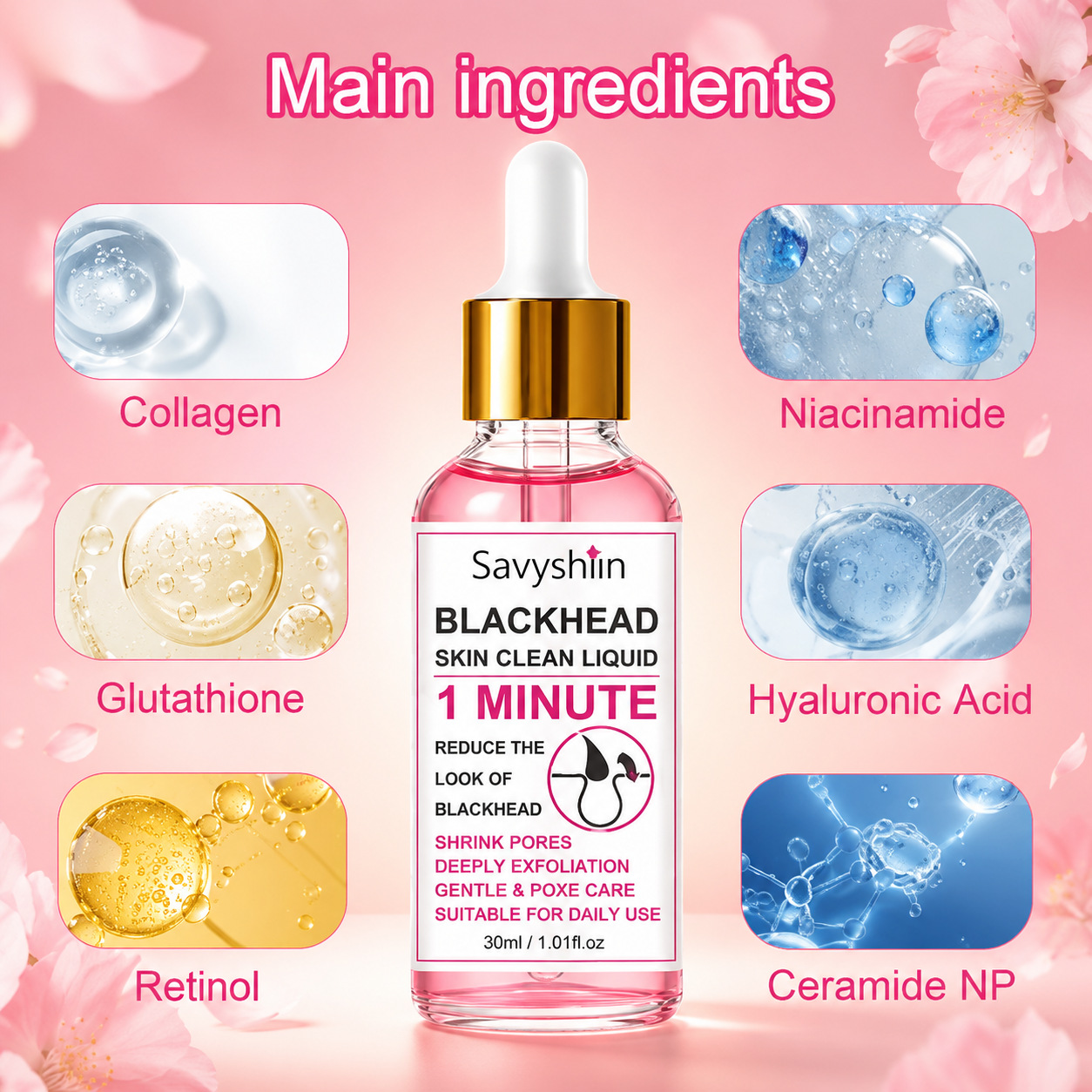 Fruit acid salicylic acid seru - огляд і ціна Salicylic Acid Blackhead Remover