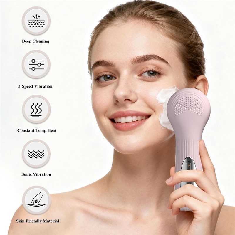 B15C Waterproof Electric Facia - огляд і ціна Silicone Face Scrubber Electric