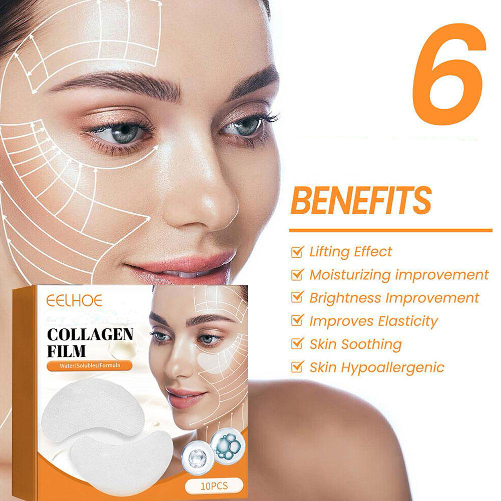 5 BOXES Collagen Soluble Patch - огляд і ціна Collagen Under Eye Patches